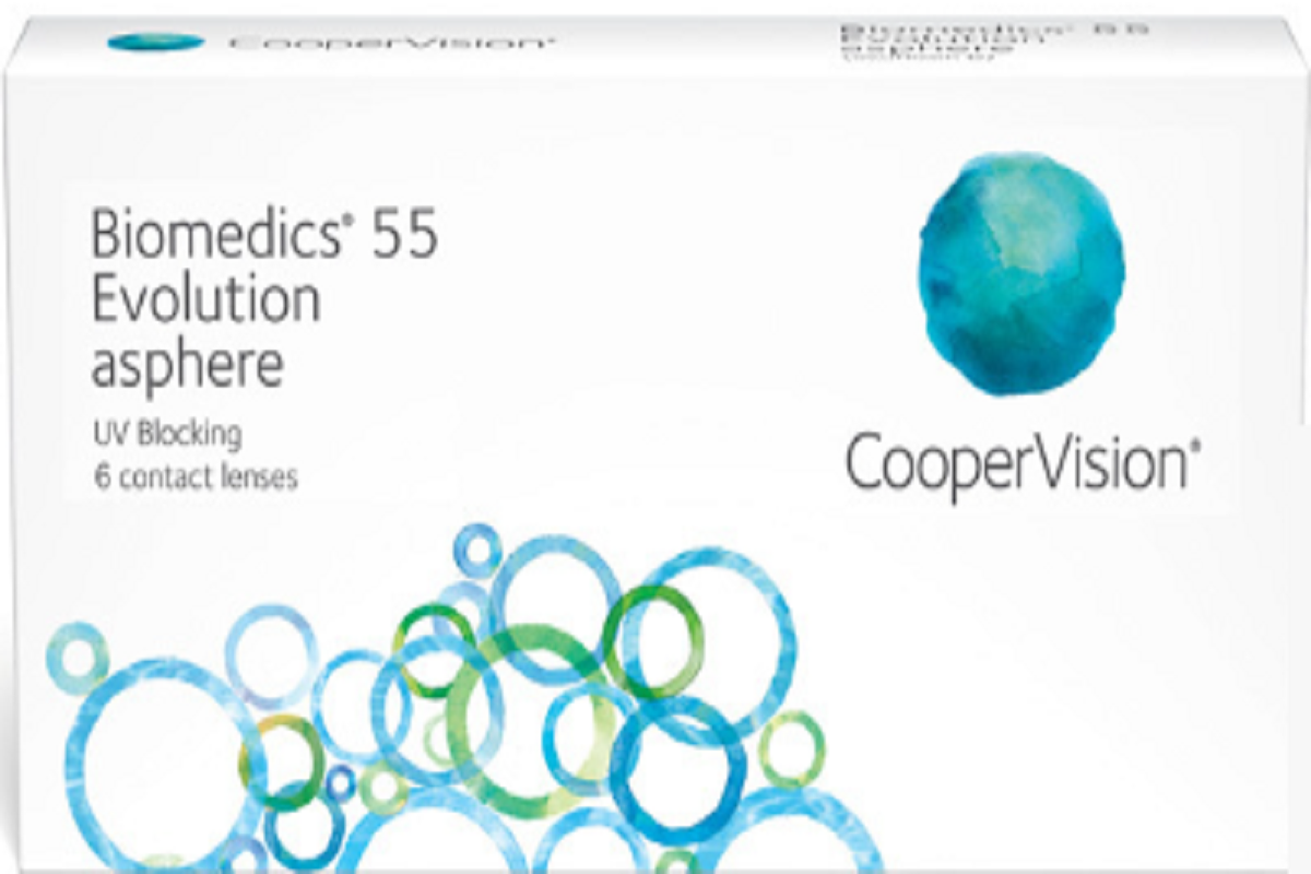 Biomedics 55 Evolution : lentilles de contact pour une vision claire